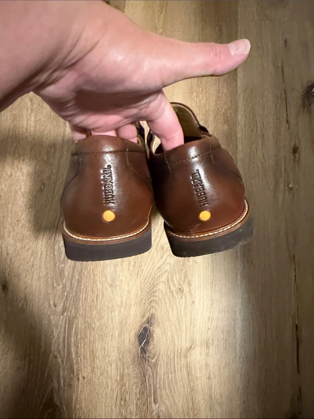 Men's Brown Leather Slip-On Loafers — Classic Comfort